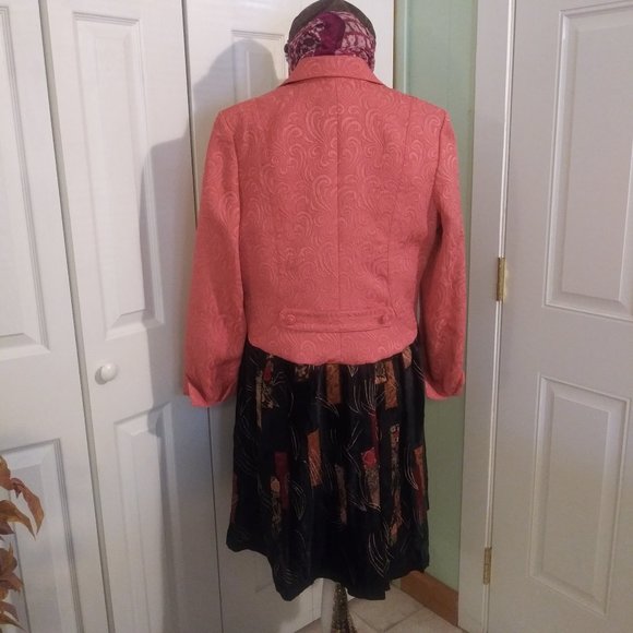 1812 Jeaniemade Size 16 Emma James Upcycled Jacket - Picture 3 of 10